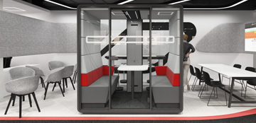 hush meet meeting pod